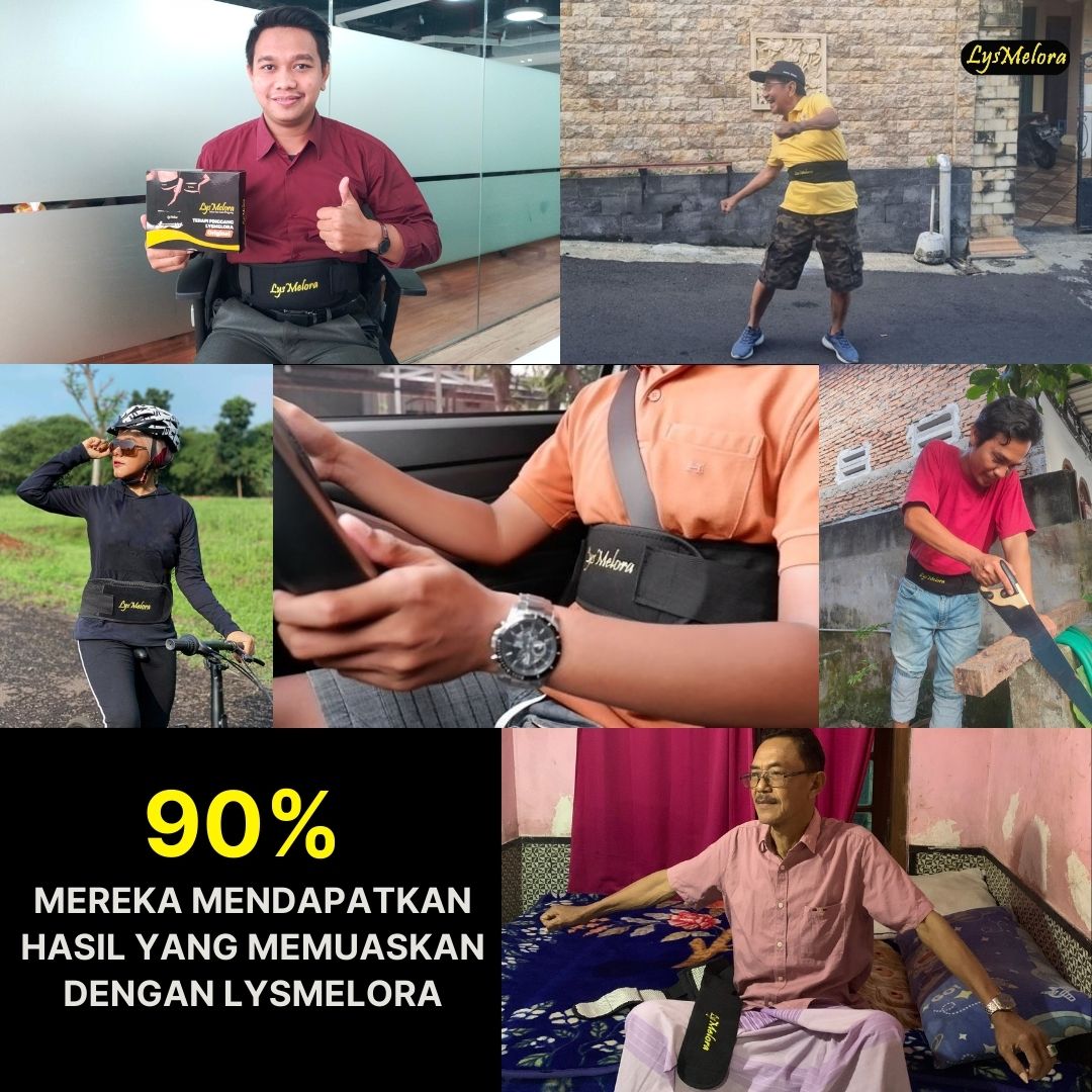 Testimoni pelanggan setelah menggunakan Lysmelora