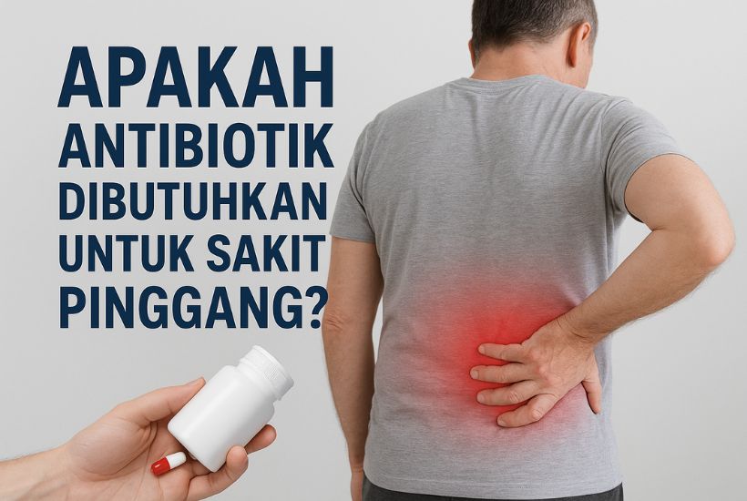 apakah antibiotik dibutuhkan untuk sakit pinggang