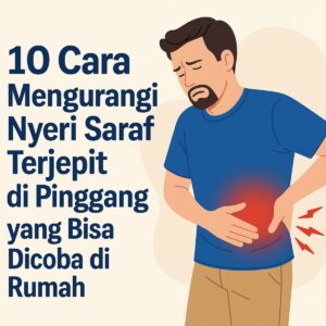 10 cara mengurangi nyeri saraf terjepit di rumah