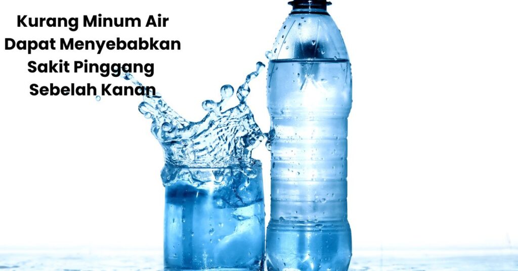 Kurang Minum Air Dapat Menyebabkan Sakit Pinggang Sebelah Kanan