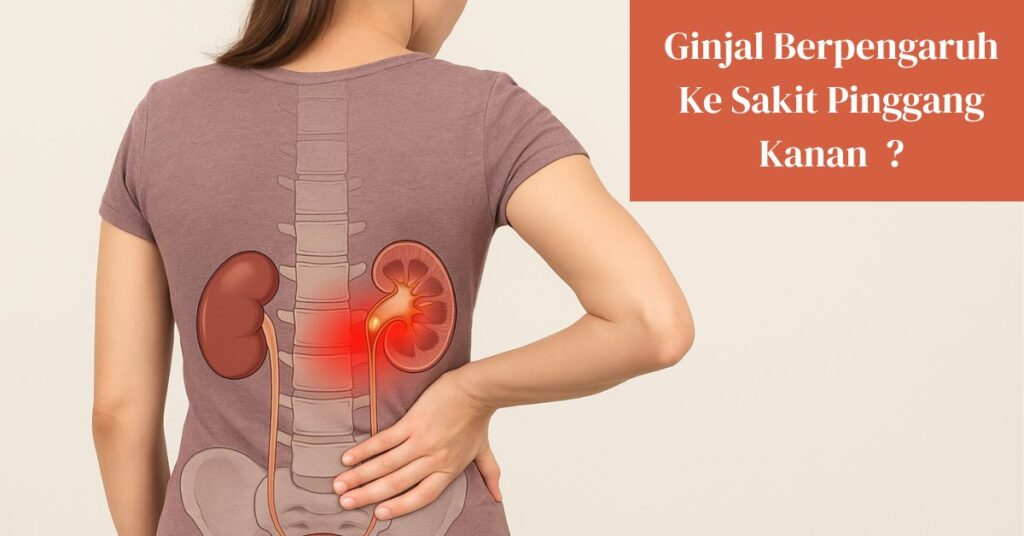 apakah ginjal pengaruh ke sakit pinggang kanan