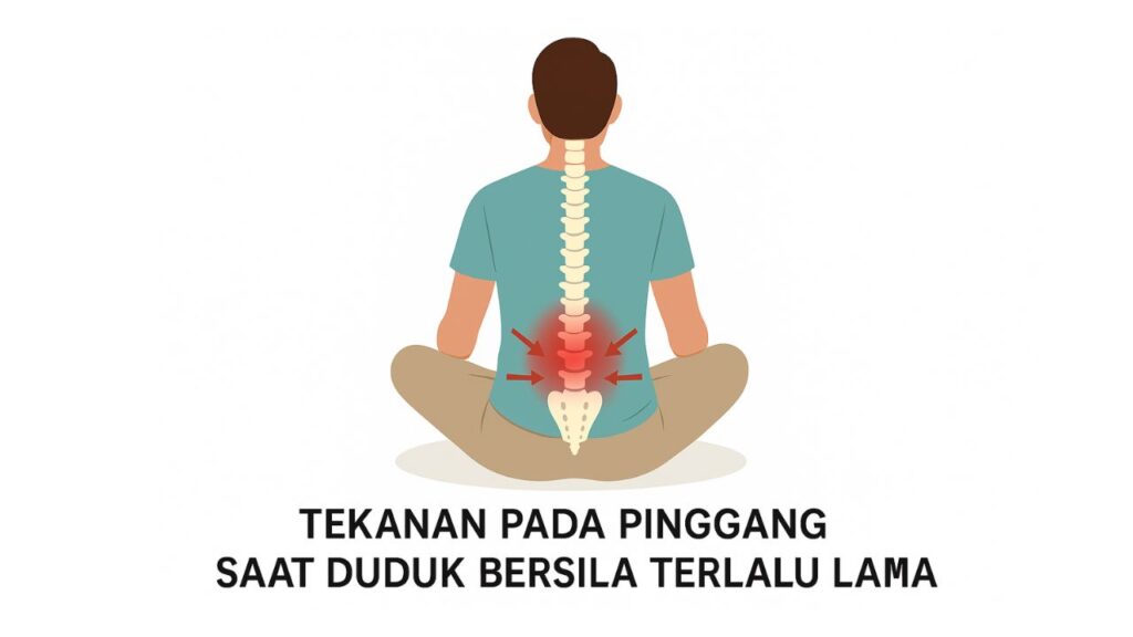 Efek Duduk Bersila Terlalu Lama terhadap Kesehatan Pinggang
