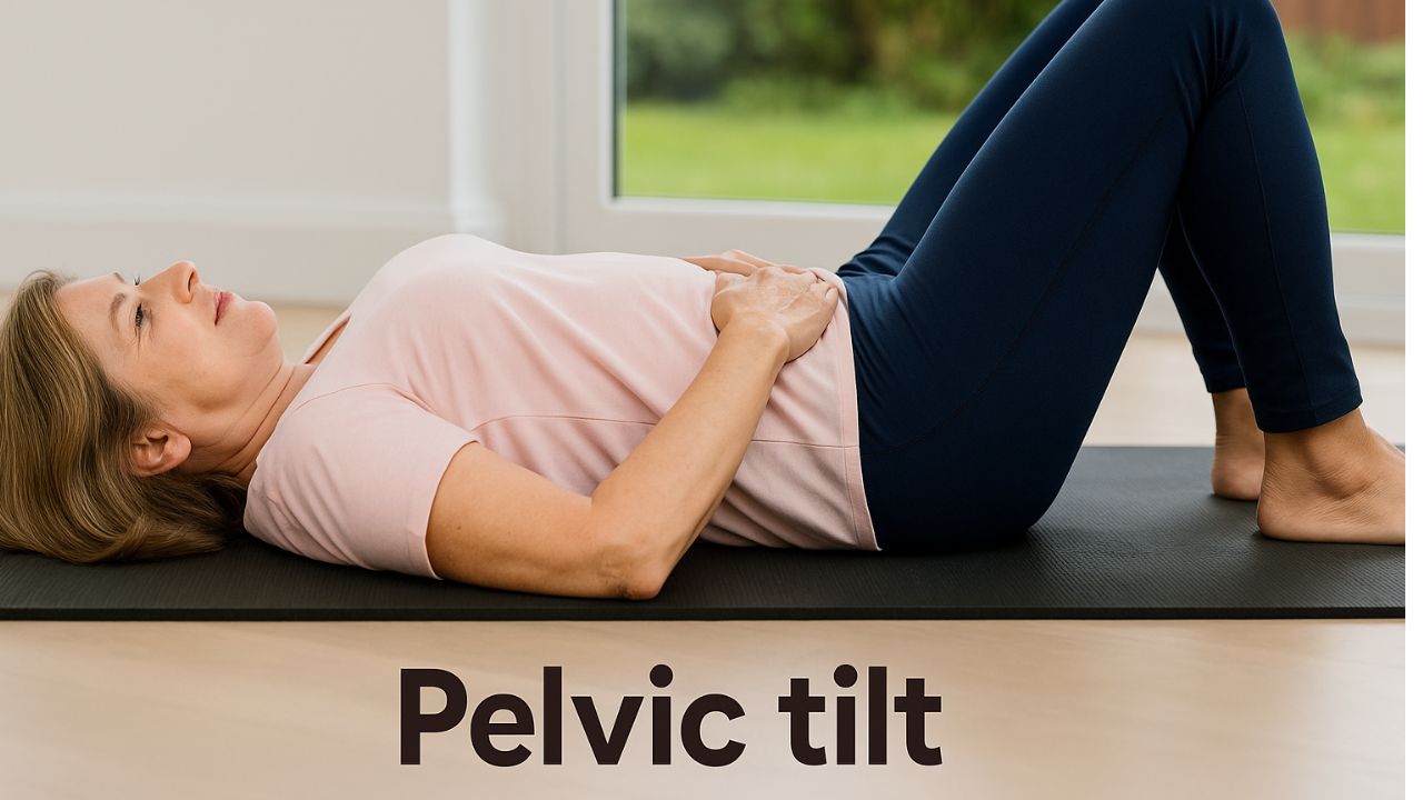 Gerakkan Sakit Pinggang Pelvic tilt