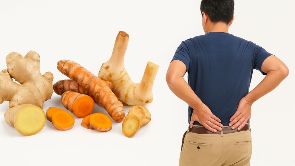 Jahe, Kunyit, & Temulawak untuk Nyeri Pinggang Resep, Dosis, & Interaksi