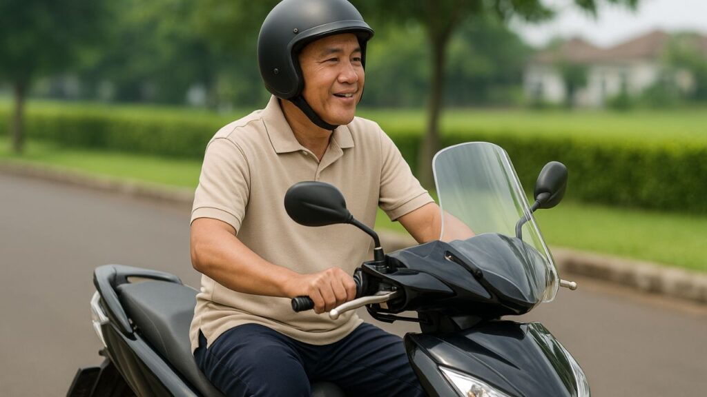 Tips Nyaman Naik Motor Jarak Jauh Agar Pinggang Tidak Mudah Sakit
