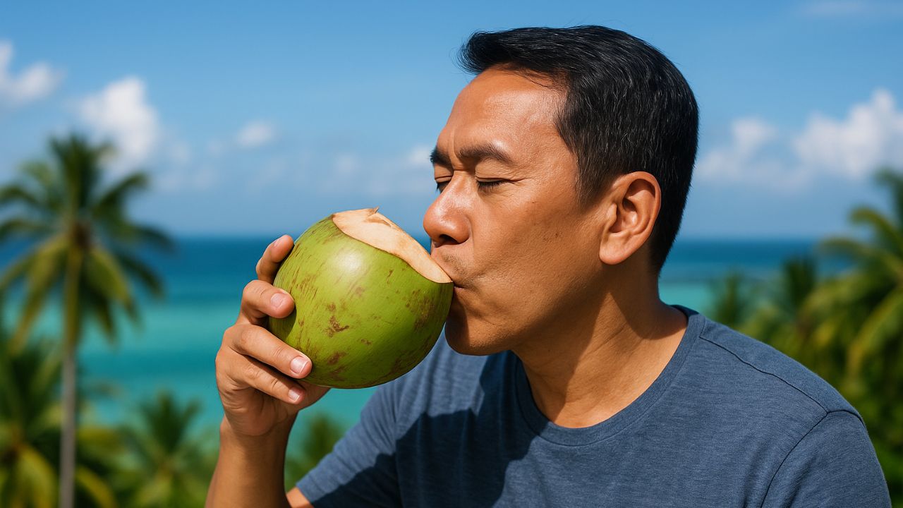 apakah air kelapa bagus untuk nyeri pinggang