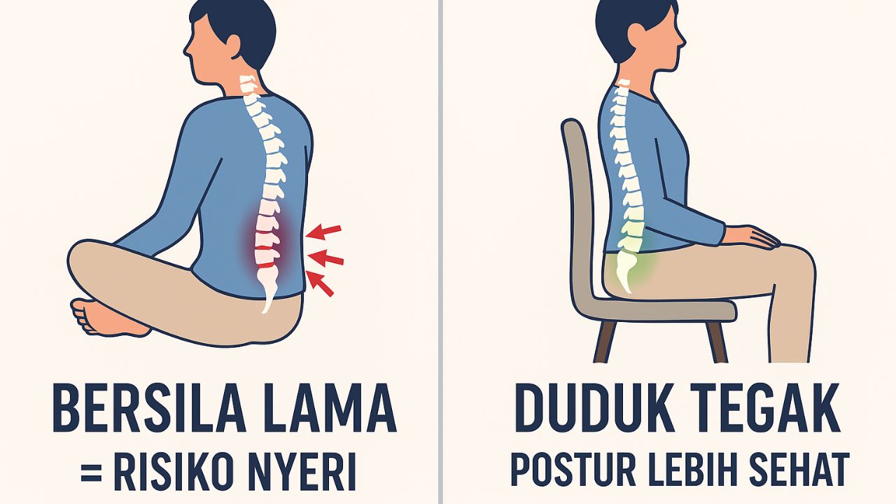 cara duduk aman untuk nyeri pinggang