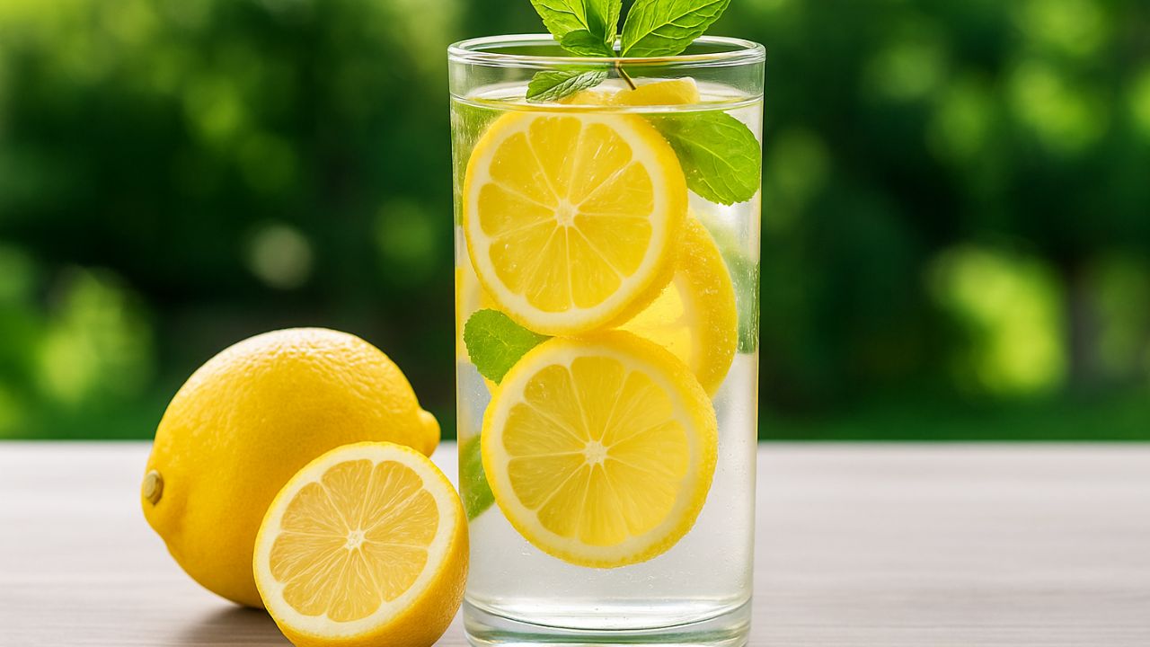 infused water lemon benar baik untuk nyeri pinggang