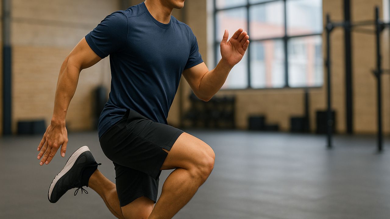 pemanasan olahraga yang aman Butt kicks & A-drill