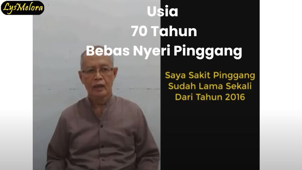 studi kasus lysmelora bpk 70 tahun sehat nyeri pinggang