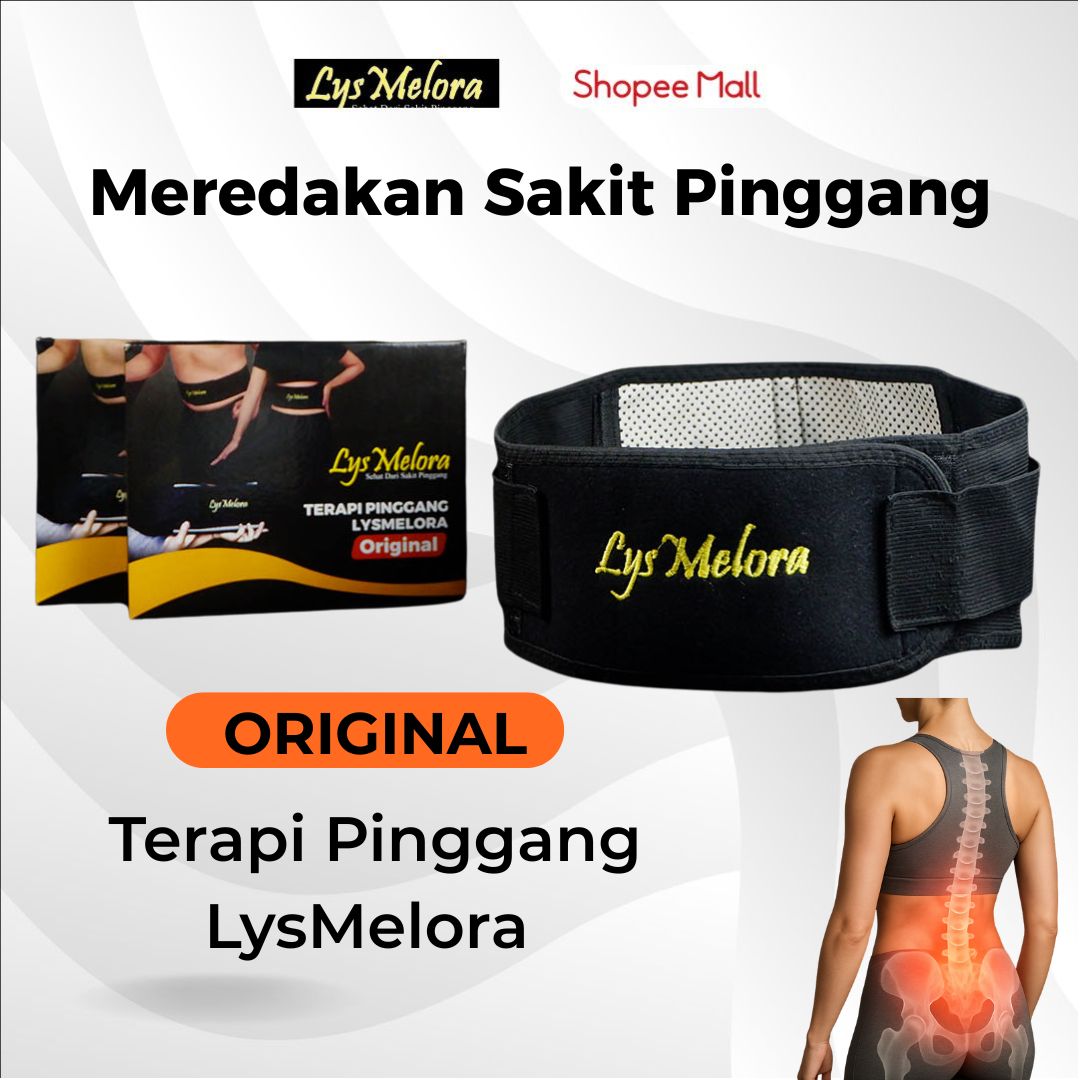 Korset Pinggang untuk Lansia Lysmelora tampilan depan